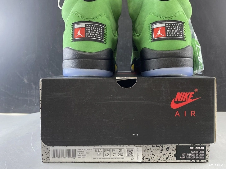 “Oregon” CK6631-307 Jordan Air 5  1126